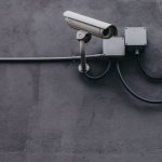 Privacy Security - Two Gray Bullet Security Cameras